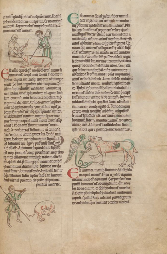 Sample page - Corpus Christi College Parker Library MS 22