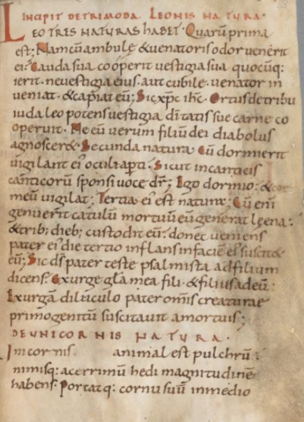 Sample page - Corpus Christi College Parker Library MS 448