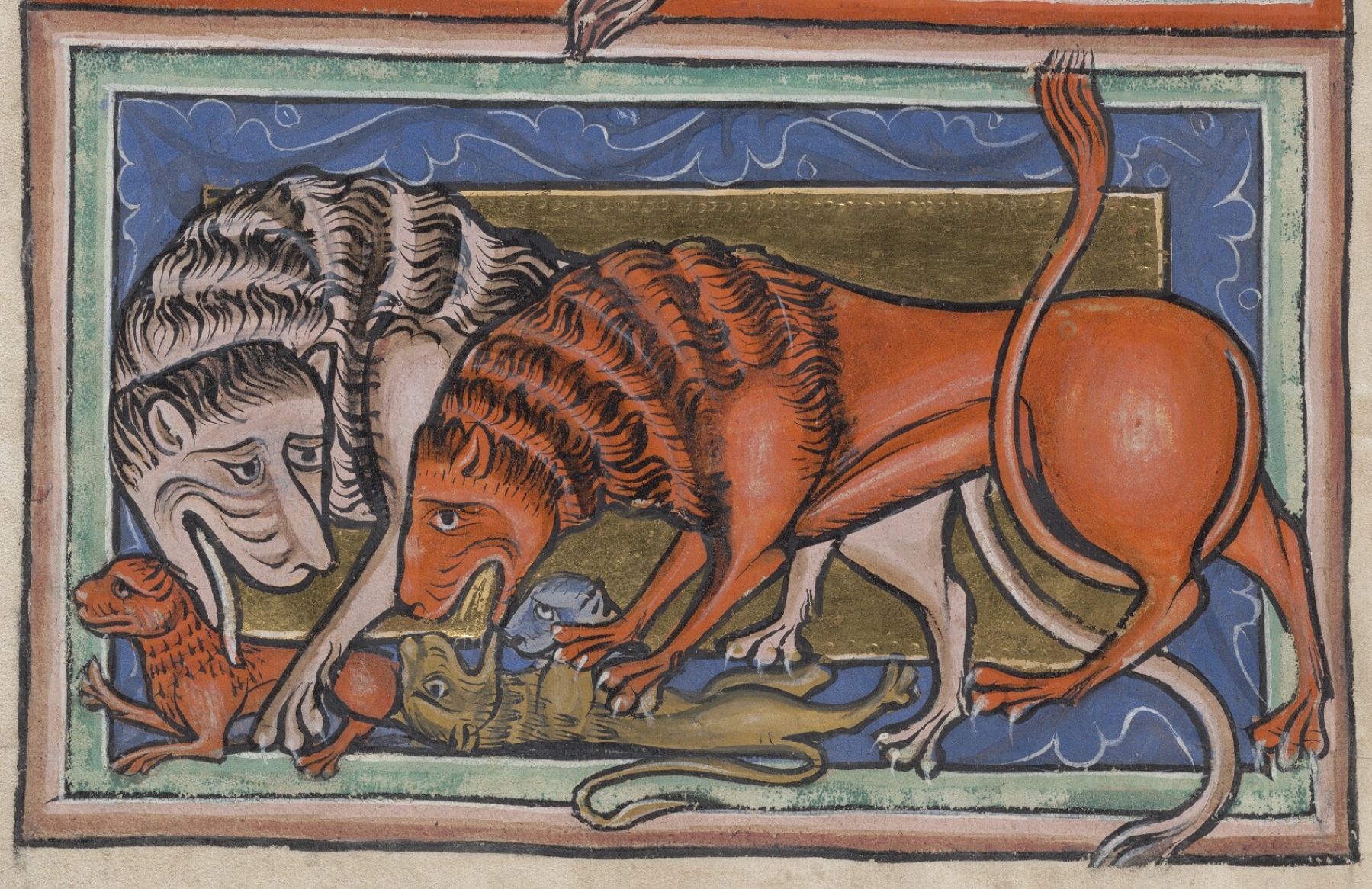 Medieval Bestiary : Beasts : Lion