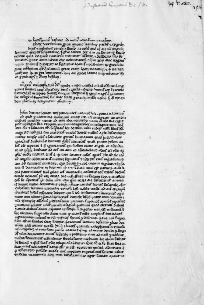 Sample page - Bibliothèque Nationale de France lat. 14297