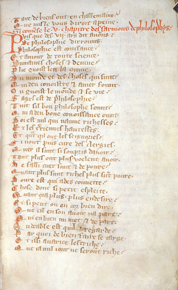 Sample page - British Library Royal MS 20 A III