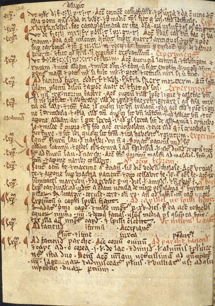 Sample page - Bodleian Library MS. Digby 69