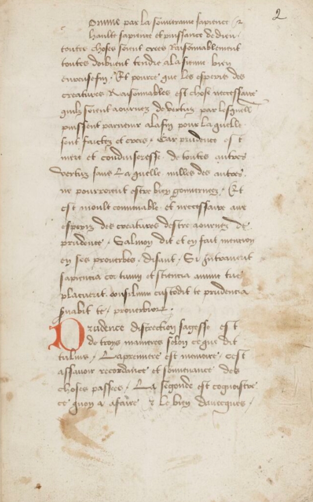 Sample page - Bibliothèque Nationale de France fr. 1876