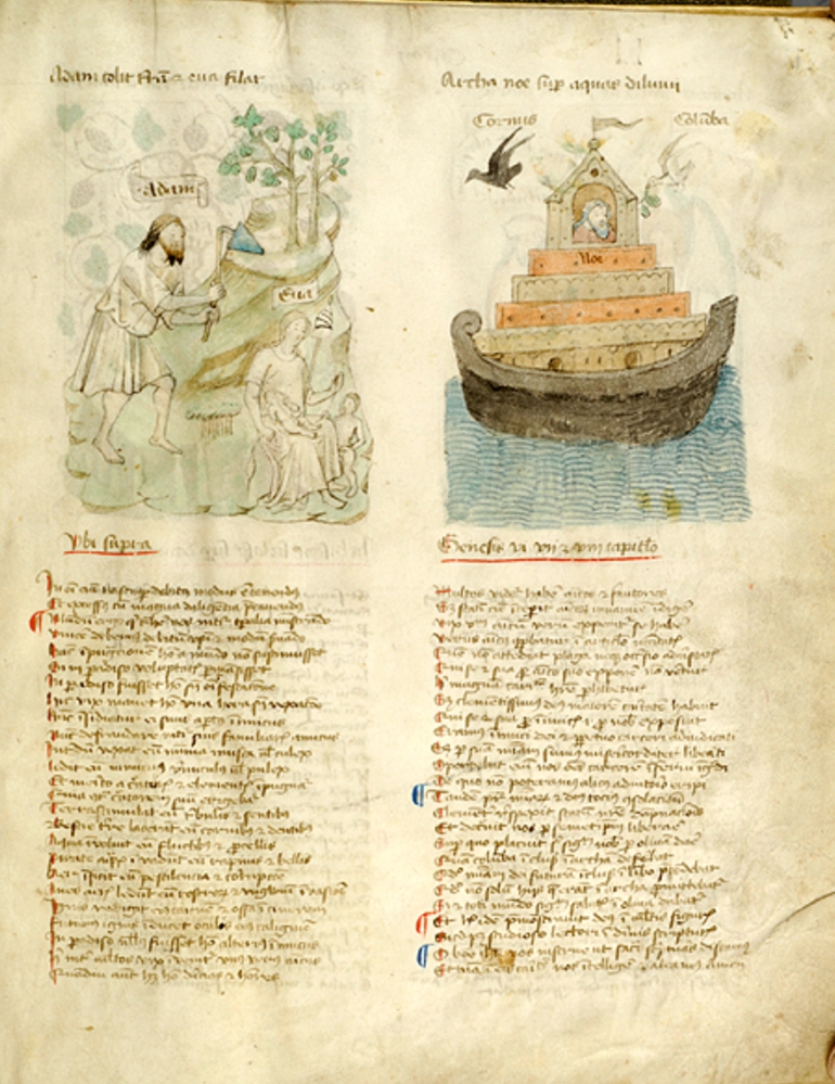 Sample page - Morgan Library MS M.385