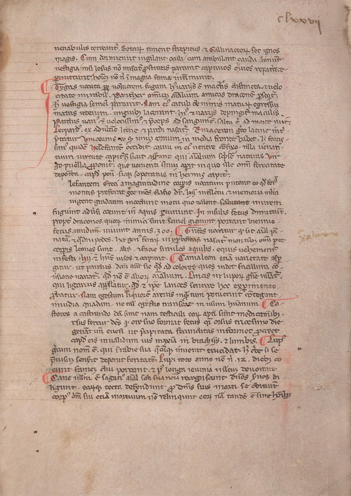 Sample page - Beinecke Rare Book & Manuscript Library MS Marston 119